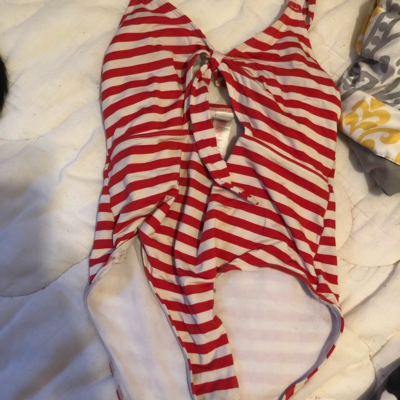 Primark Swim Wheres Waldo Candy Cane Striped Bathing Suit Poshmark